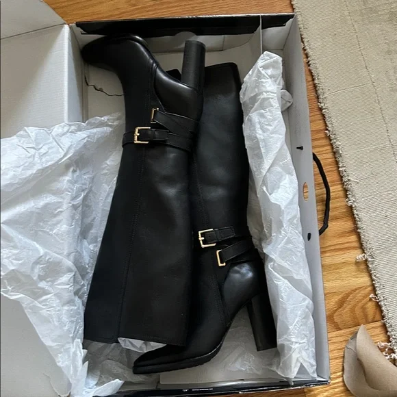 Lauren Ralph Lauren Black Over the Knee Boots - Picture 1 of 5
